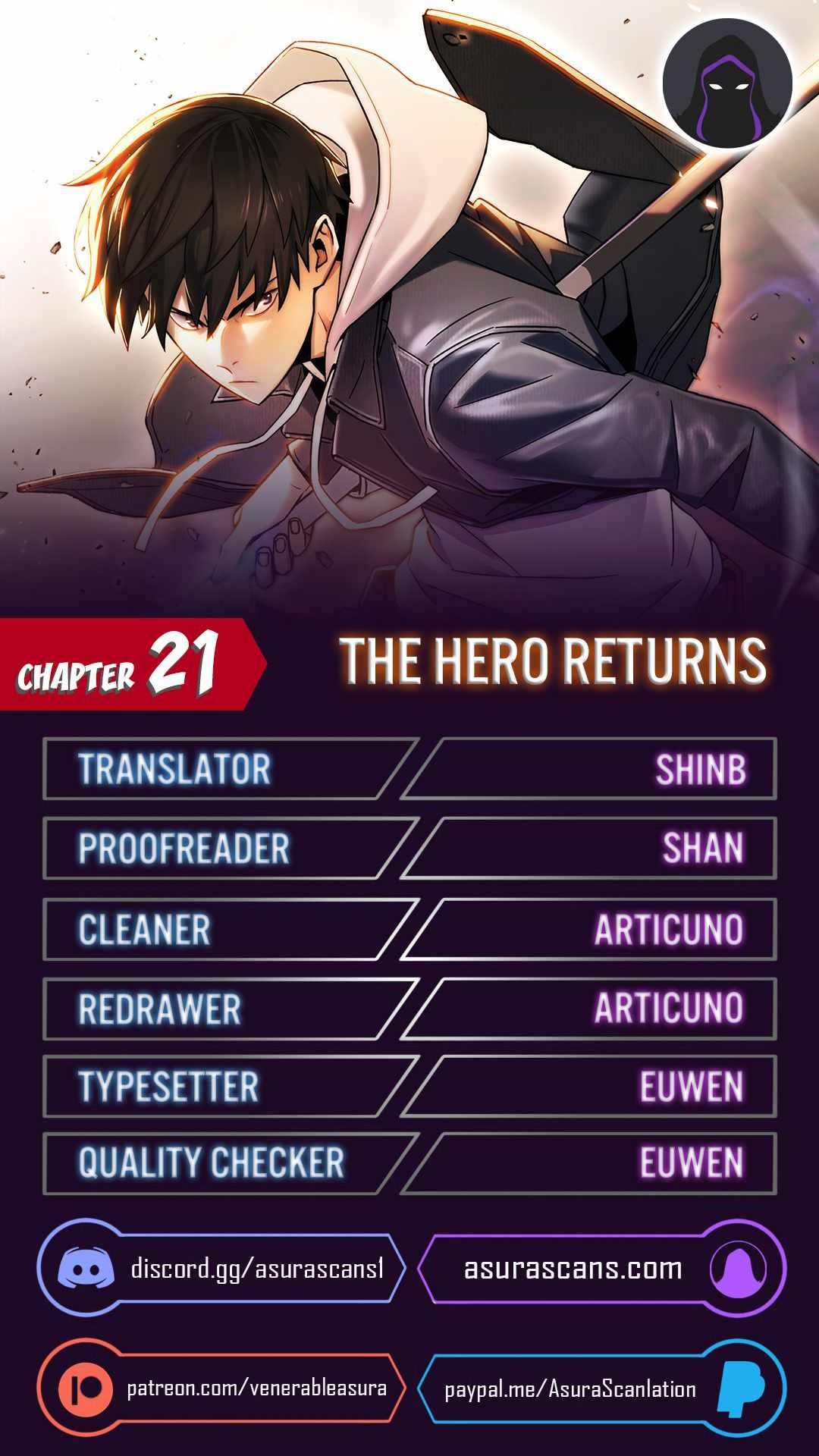 The Hero Returns, Chapter 21 image 01